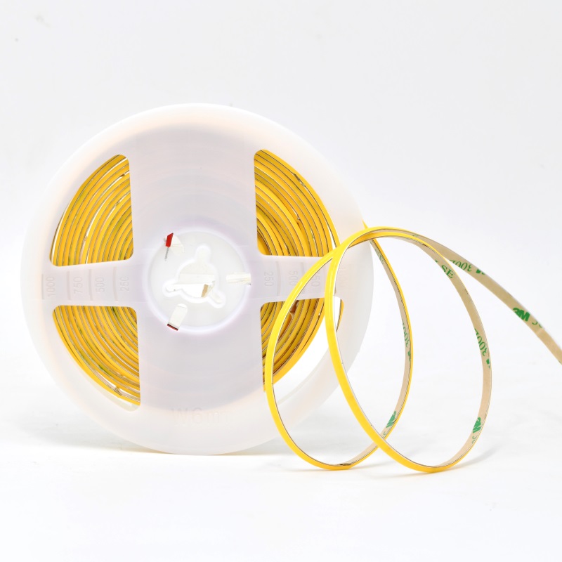 COB320常规单色LED灯带｜每米DC12V/24V稳定发光｜工程首选