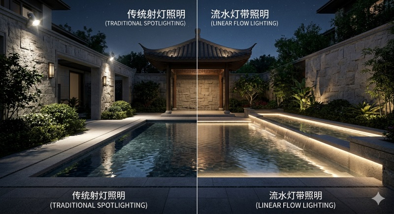 庭院水景灯光对比图.JPG 庭院水景灯光对比图.JPG