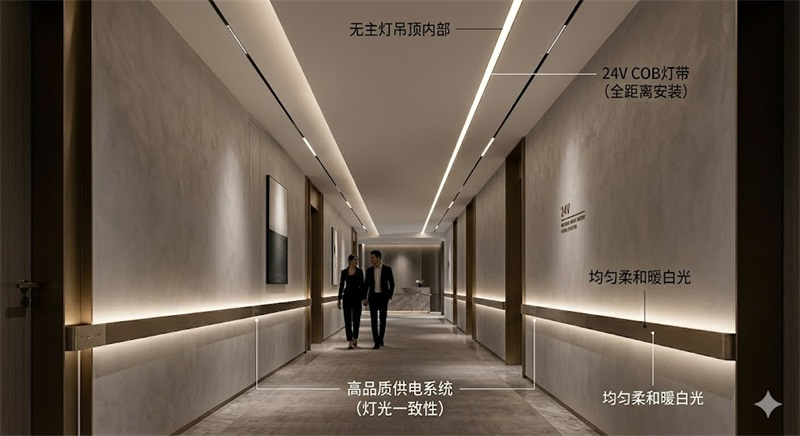 高端商业空间LED线性照明场景 高端商业空间LED线性照明场景