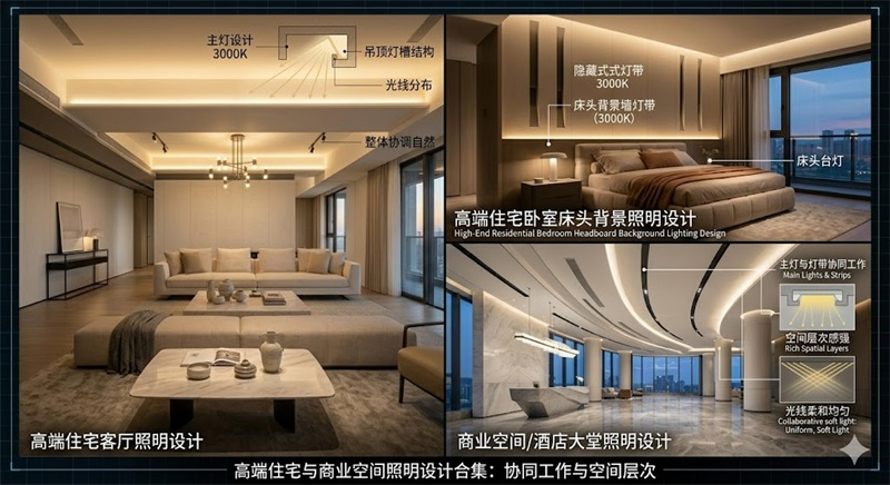 高端住宅与商业空间照明合集 高端住宅与商业空间照明合集