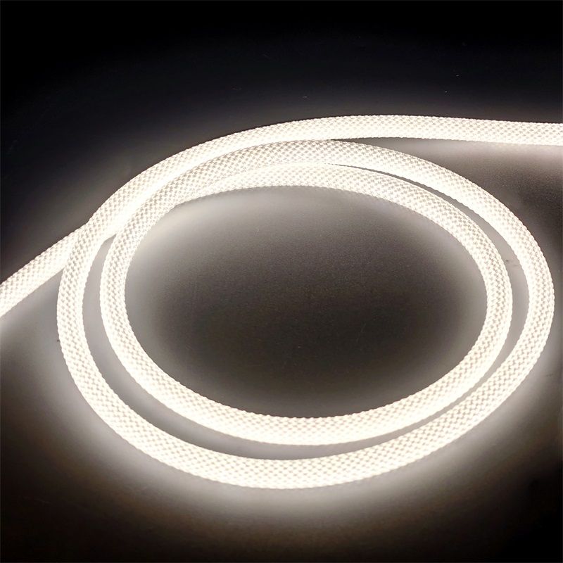 直径仅8mm，超细360度发光柔性硅胶灯带 - 6
