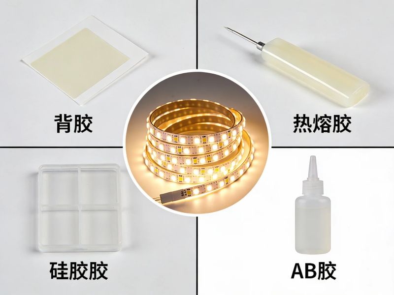 LED灯带用什么胶固定？实用可靠安装指南
