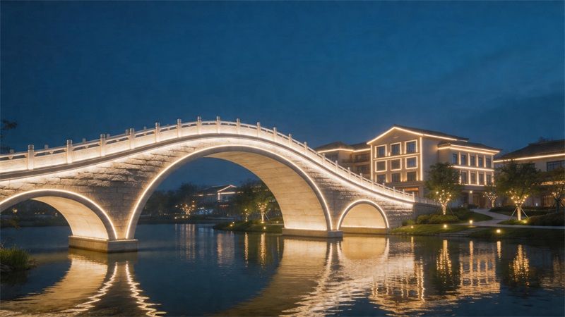 户外文旅亮化怎么选，高功率灯带稳定性关键点