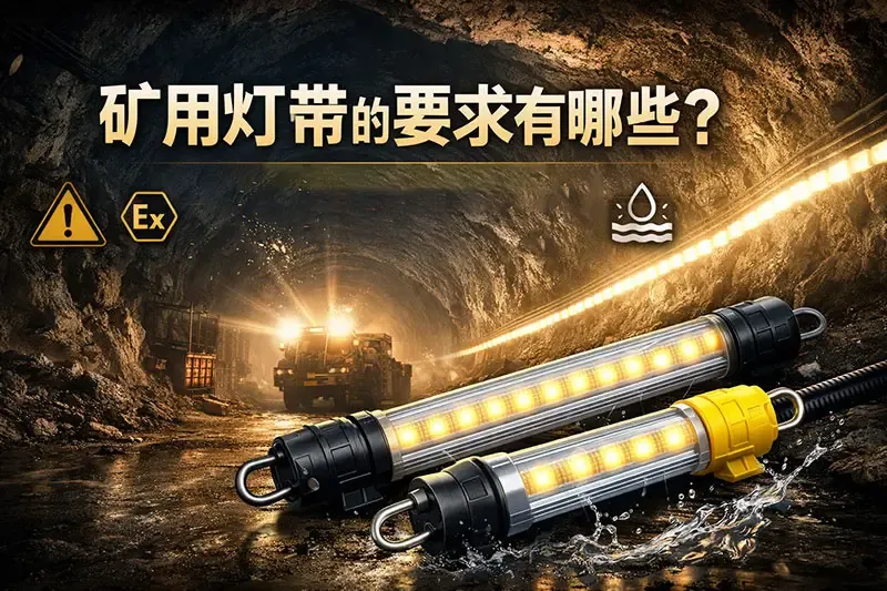 矿用灯带的要求有哪些？矿山照明灯带选型标准与技术规范详解