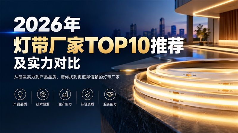 2026年十大灯带厂家推荐及实力对比